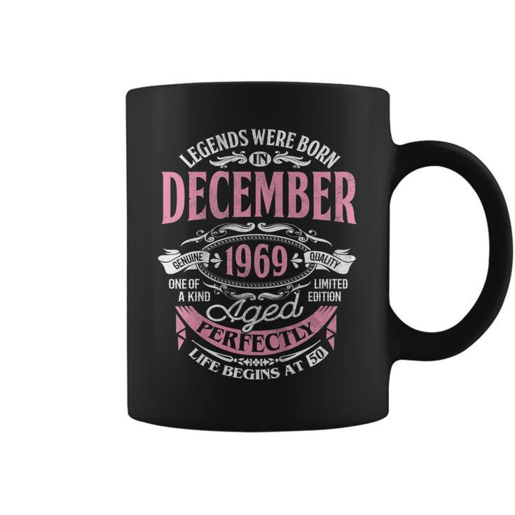 Legends Were Born In December 1969 50Th Birthday Gift  Coffee Mug