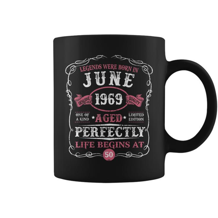 Legends Were Born In June 1969 50Th Birthday Gifts Coffee Mug