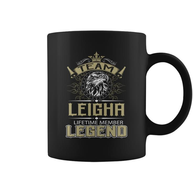 Leigha Name  - Leigha Eagle Lifetime Member Coffee Mug