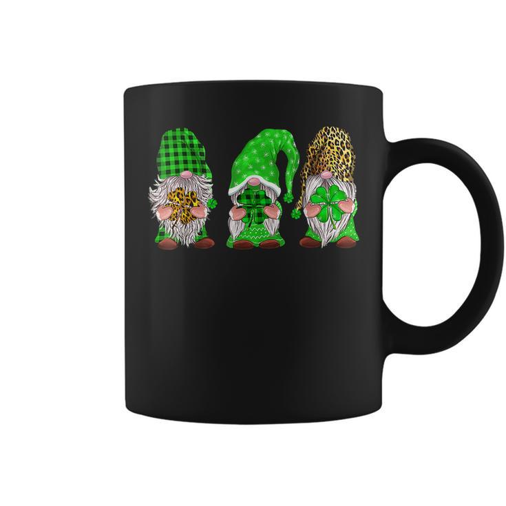 Leprechaun Irish Gnomes Leopard Plaid St Patricks Day Gifts  Coffee Mug