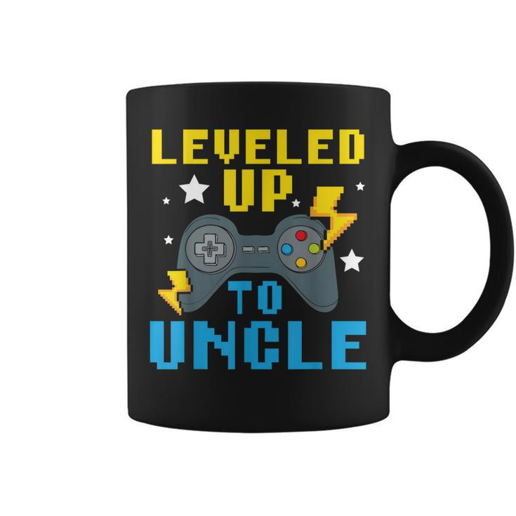 Leveled Up To Uncle Proud Uncle Best Uncle Ever Gamer Gift For Mens Coffee Mug