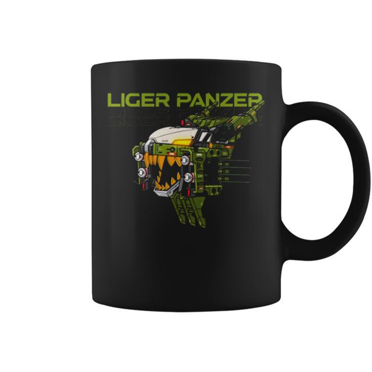 Liger Panzer Anime Illustration With Urban Graphic Design Zoids Coffee ...