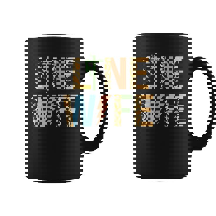Line Wife Leopard Lineman Wife Of A Lineman  Coffee Mug