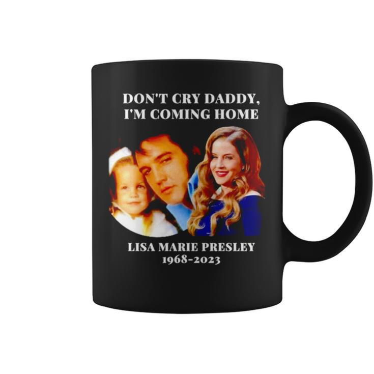 Lisa Marie Don’T Cry Daddy I’M Coming Home 1968  Coffee Mug
