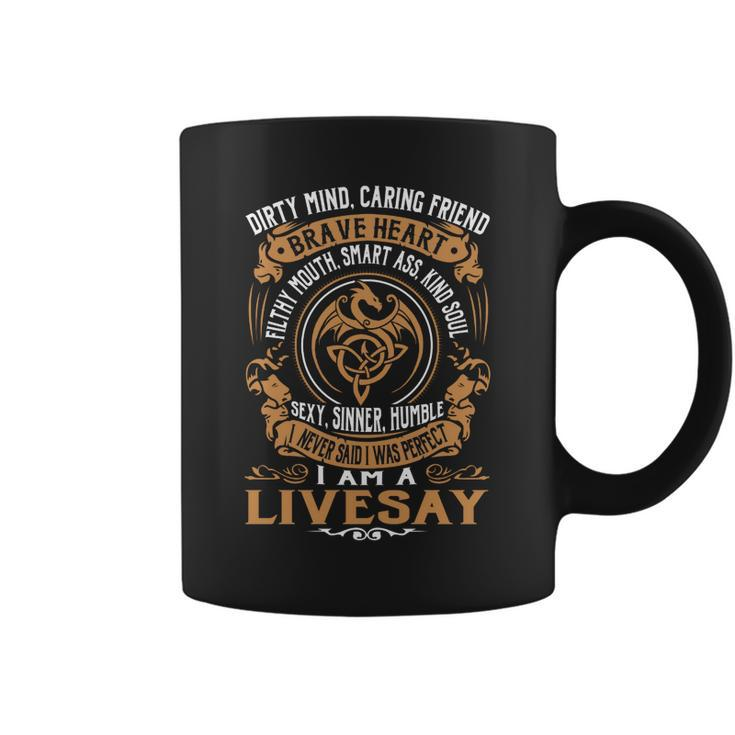 Livesay Brave Heart  Coffee Mug