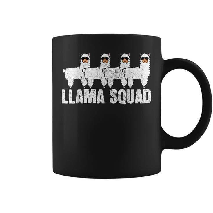 Llama Alpaca Animal Squad Funny Gift Coffee Mug