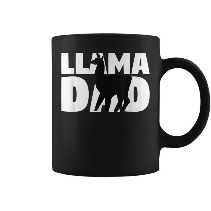 Llama Dad  Llama Lover Gift For Father Pet Animal Coffee Mug