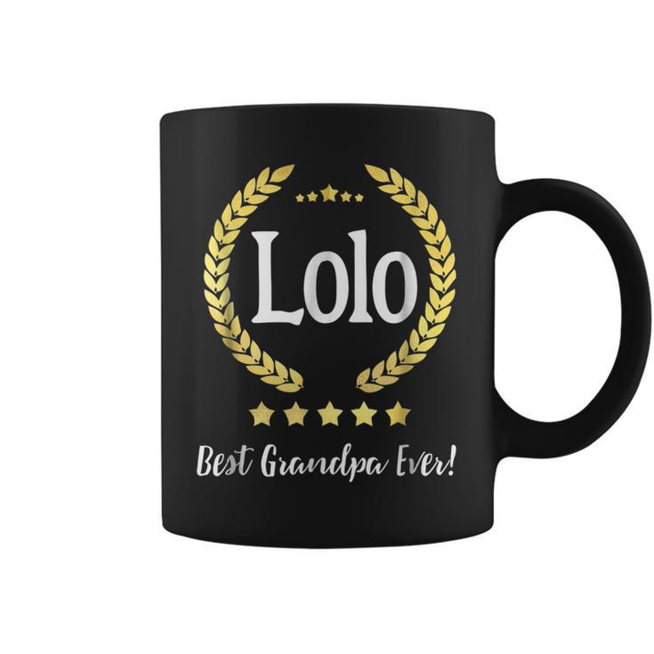 Lolo Best Grandpa Ever Filipino Grandfather Gift For Mens Coffee Mug