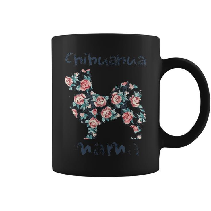 Long Haired Chihuahua Mama Funny Mom Mother Gifts For Women Coffee Mug