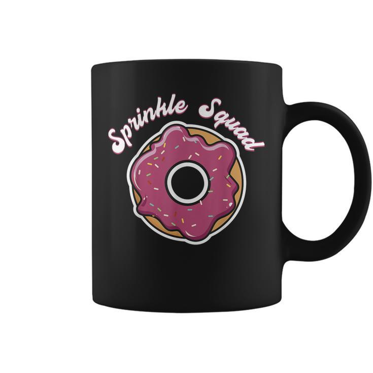 Love Donut Sprinkle Squad Donut Gift  Tasty Coffee Mug