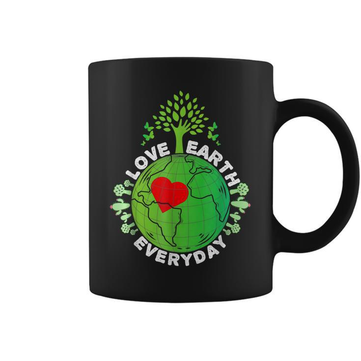Love Earth Everyday Protect Our Planet Environment Earth  Coffee Mug