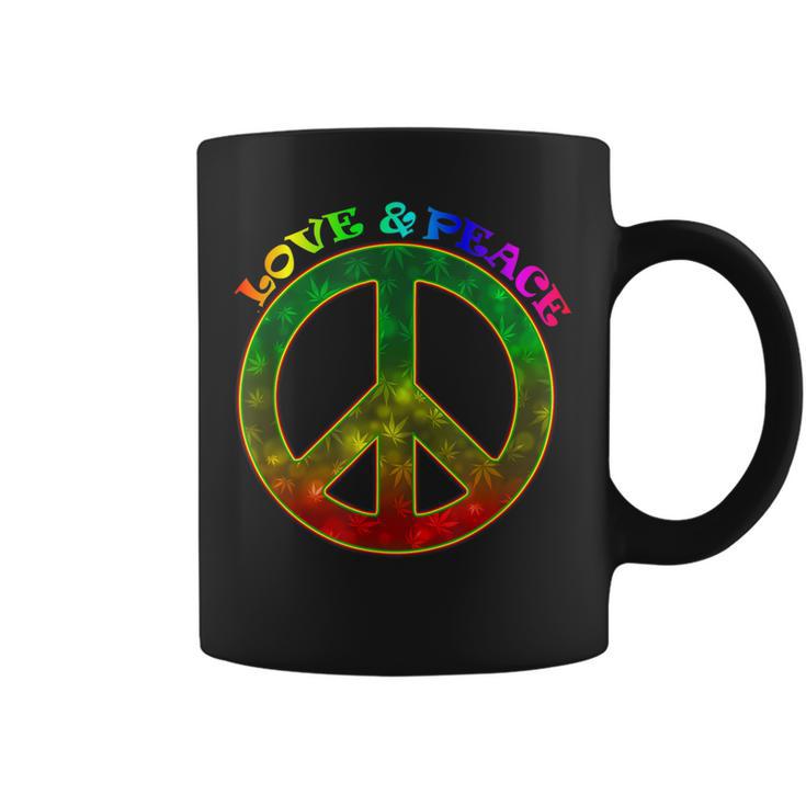 Love Peace 60Er 70Er Jahre Hippie-Kostüm Tassen