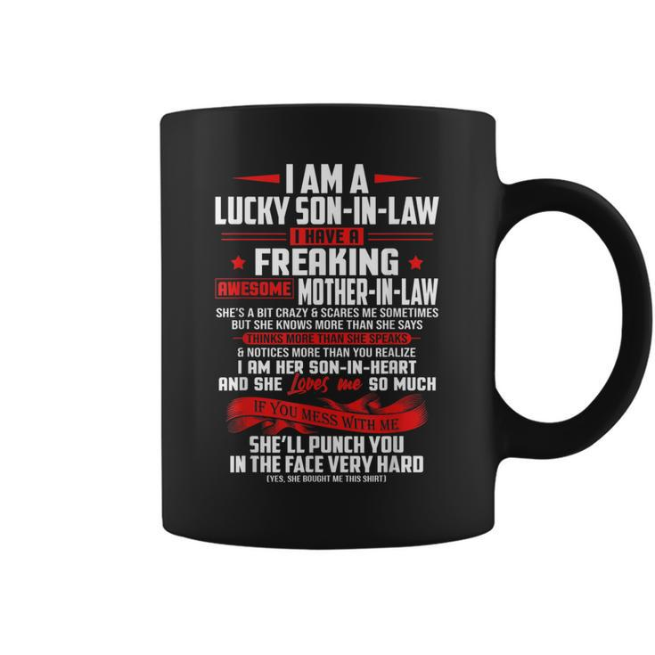 Lucky Son-In-Law Of Mother-In-Law I Love My Mother In Law  Coffee Mug