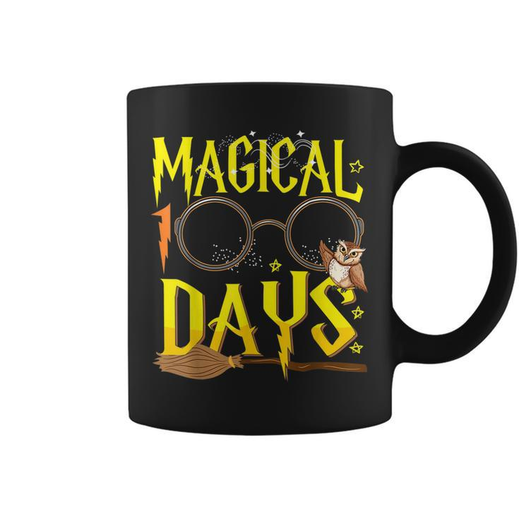 Magical 100 Days Of School Teacher Students Kids Boys  Coffee Mug
