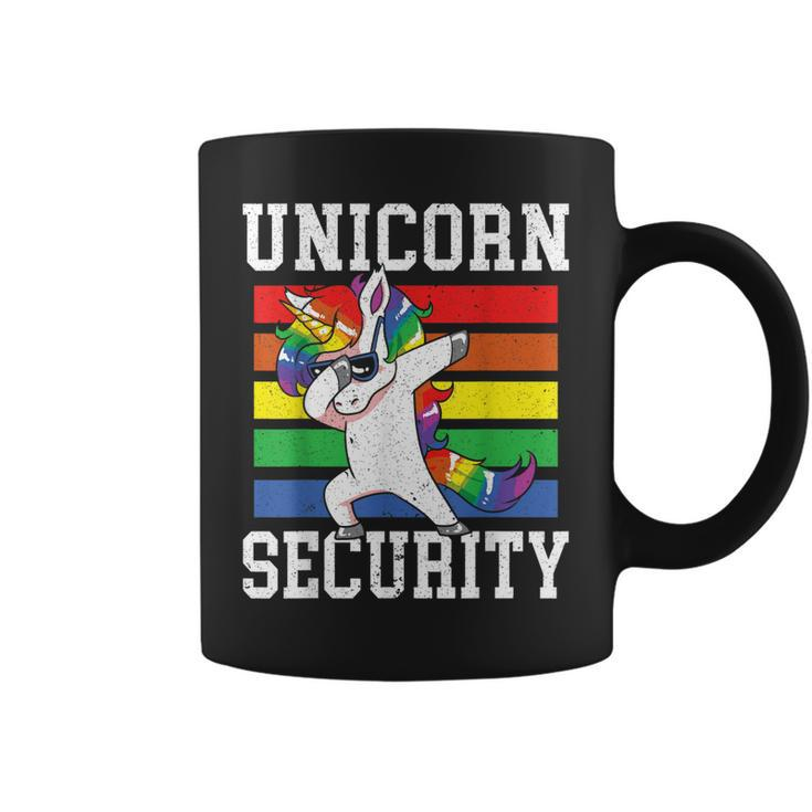 Magical Unicorn Security Best Dad Ever Fathers Day Coffee Mug