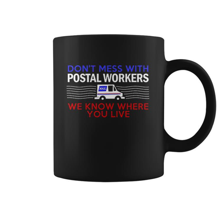 Mail Carrier Mailman Postal Worker Post Office Gift V2 Coffee Mug