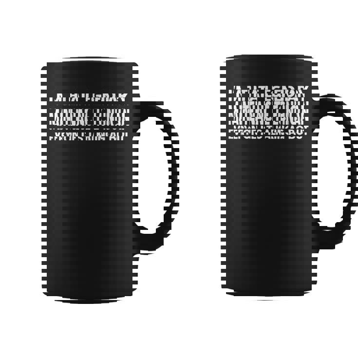 Maintenance Technician Job Title Maintenance Technician  Coffee Mug