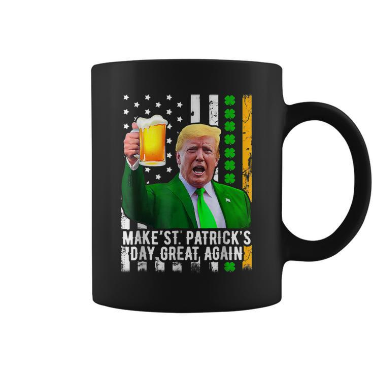 Make St Patricks Day Great Again Funny Trump  Coffee Mug