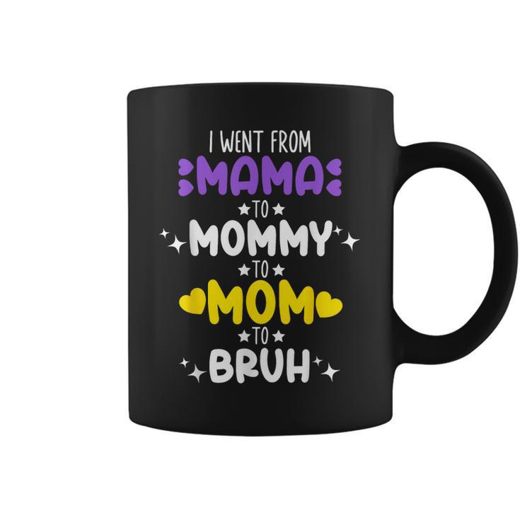 Mama Mommy Mom Bruh Funny Boys Girls Mom Life Mothers Day  Coffee Mug
