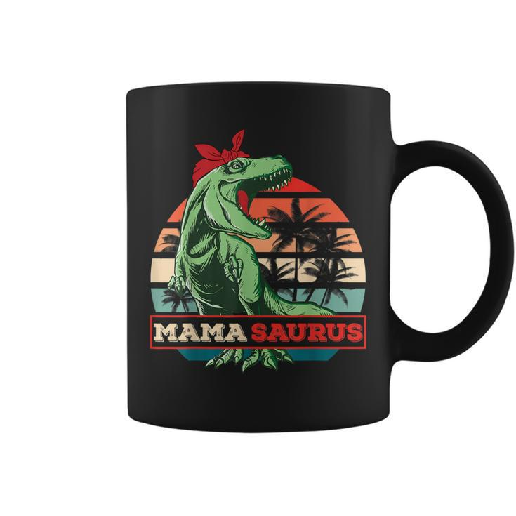 Mamasaurus T-Rex Dinosaur Funny Mama Saurus Family Mothers  Coffee Mug