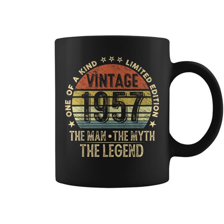 Man Myth Legend Vintage 1957 Limited Edition 65Th Birthday Coffee Mug