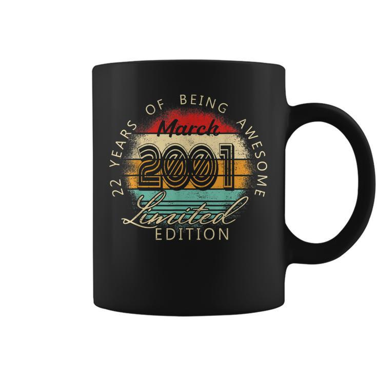 March 2001 Limited Edition 22 Years Of Being Awesome  Coffee Mug