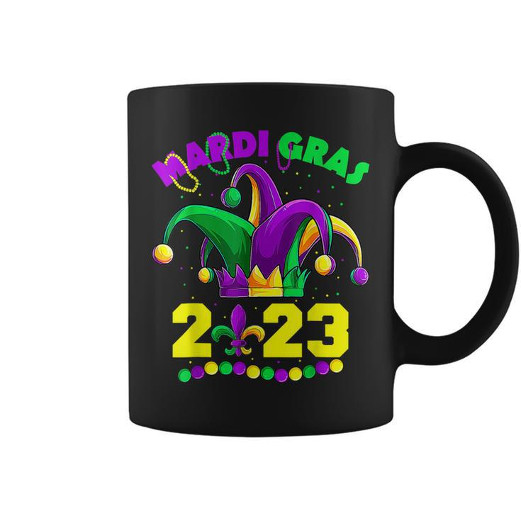 Mardi Gras 2023 Jester Outfit  Kids Girl Boy Men Women  Coffee Mug
