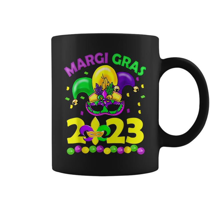 Mardi Gras 2023 - Womens Girls Mask Beads New Orleans Party  Coffee Mug