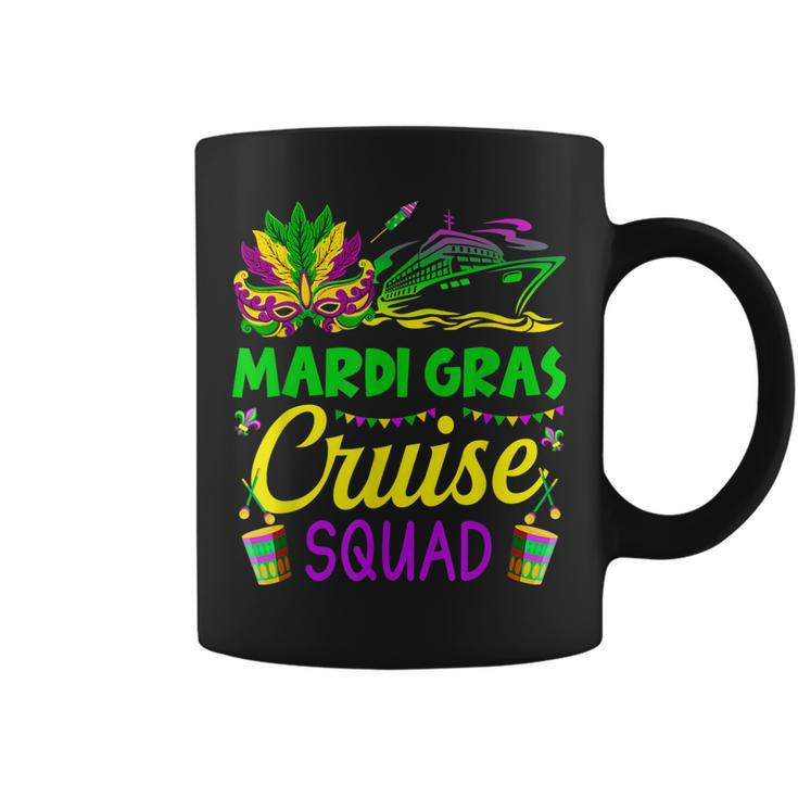 Mardi Gras Cruise Squad Matching Group Cruising Cruise Ship  Coffee Mug