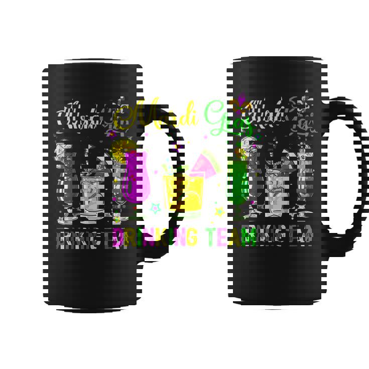 Mardi Gras Drinking Team Carnival Fat Tuesday Lime Cocktail Coffee Mug