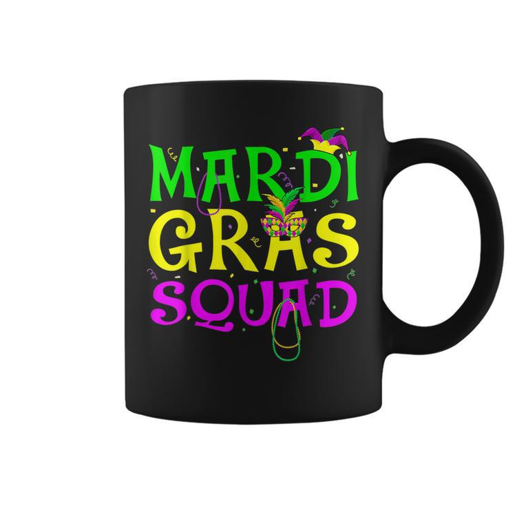 Mardi Gras Squad Party Costume Outfit Funny Mardi Gras  V2 Coffee Mug
