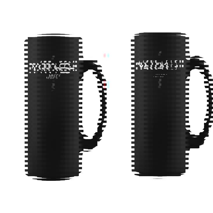 Marrakesh Morocco Retro Vintage Coffee Mug
