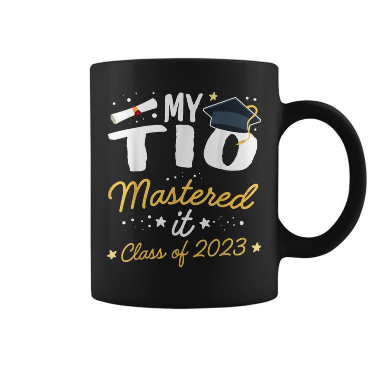 Masters Graduation My Tio Mastered It Class Of 2023 Uncle Coffee Mug