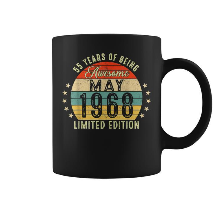 May 1968 Limited Edition 55 Years Of Being Awesome  Coffee Mug