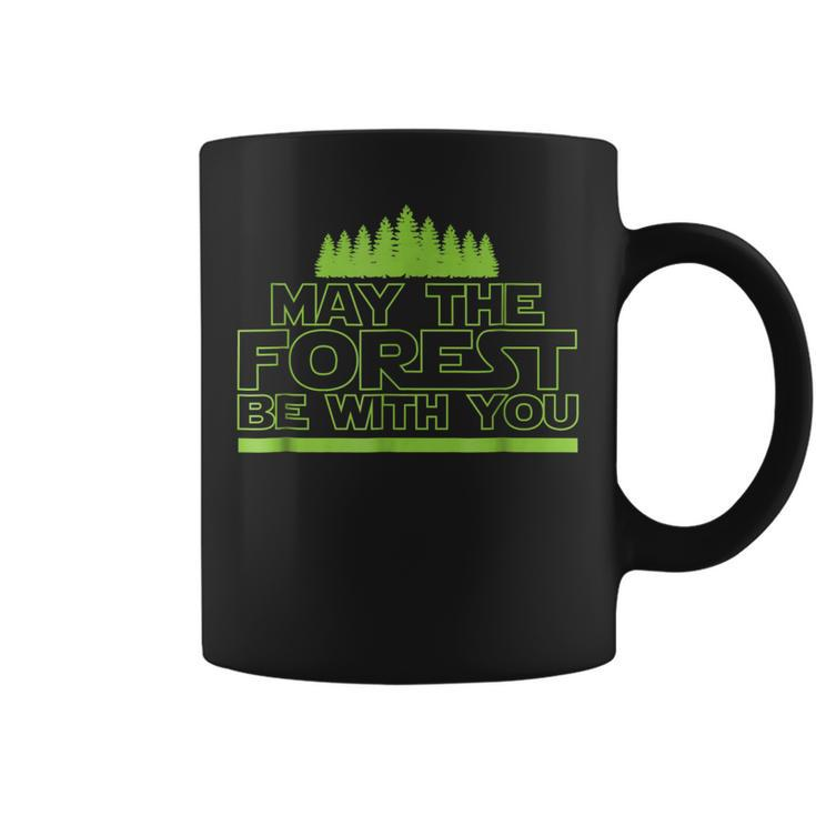May The Forest Be With You Shirt Earth Day Environment Tee Coffee Mug