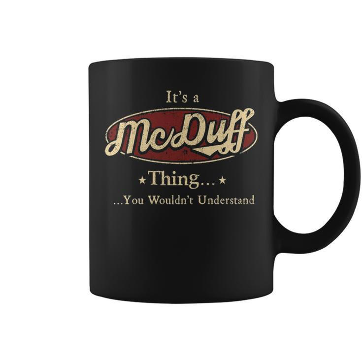 Mcduff Shirt Personalized Name Gifts T Shirt Name Print T Shirts Shirts With Name Mcduff Coffee Mug