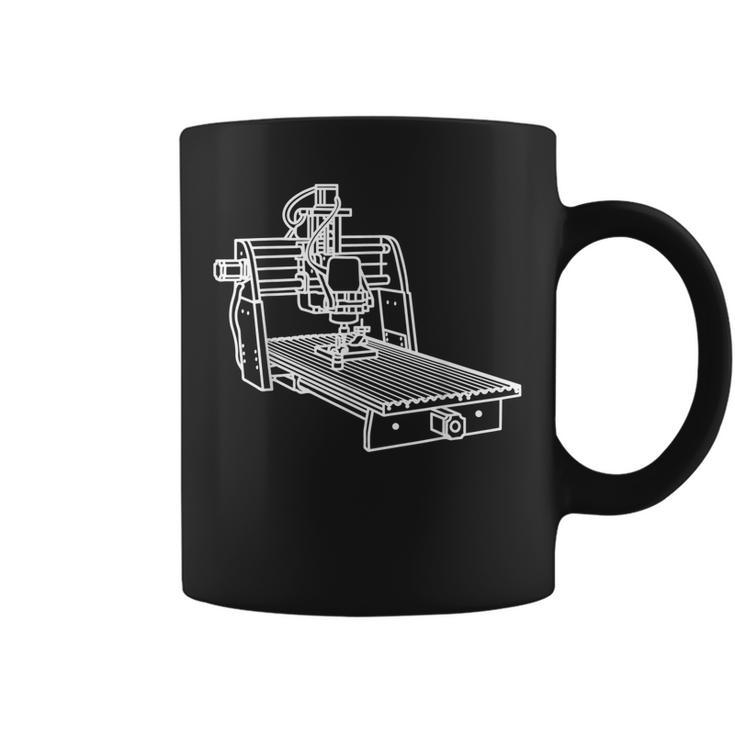 Mechanics Milling Machine Mechatronics Milling Cutter Gift Coffee Mug