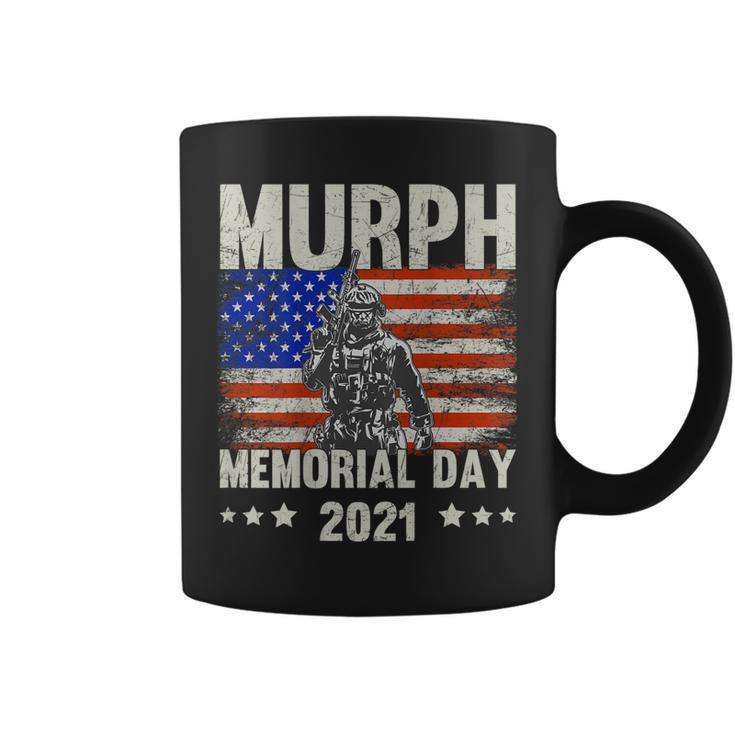 Memorial Day Murph  Us Military On Back Coffee Mug