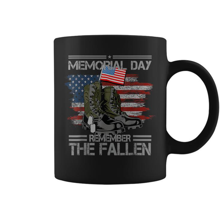 Memorial Day Remember The Fallen Veteran Military Vintage  Coffee Mug