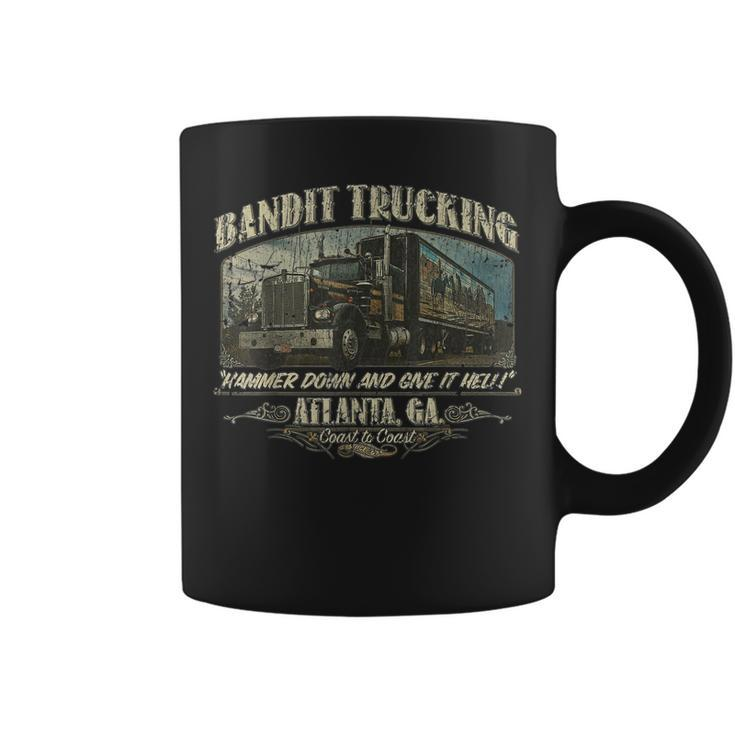 Men Funny Bandit Trucking 1977 Family Distressed  Coffee Mug