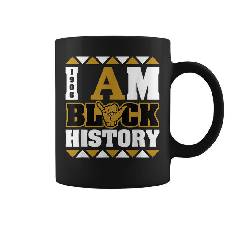 Mens Alpha African Fraternity 1906 I Am Black History  Coffee Mug