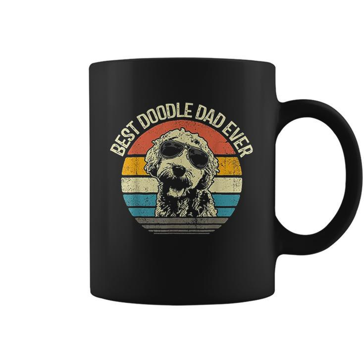Mens Best Doodle Dad Golden Doodle Dog Vintage Gifts Coffee Mug