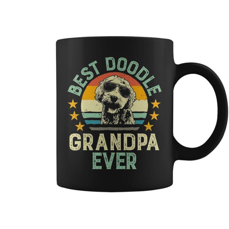 Mens Best Doodle Grandpa EverGoldendoodle Grandpa Gift Coffee Mug