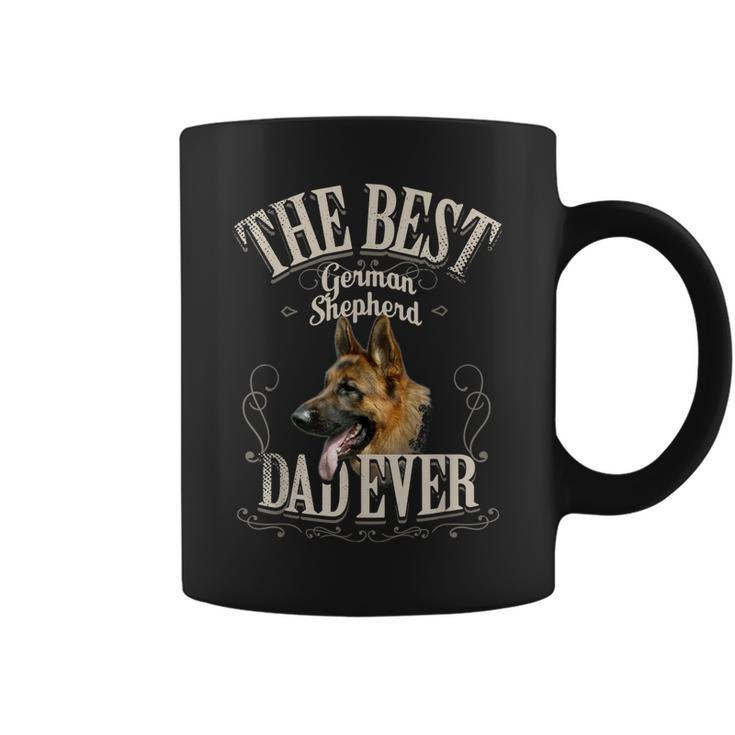 Mens Best German Shepherd Dad Ever - Funny Dog Lover Gifts Men  Coffee Mug