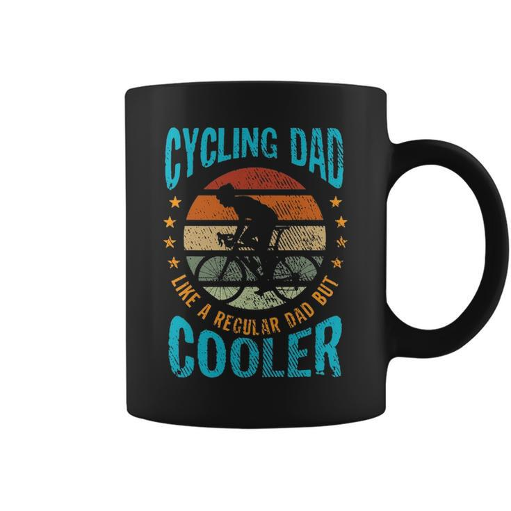 Mens Cycling Dad - Bike Rider Cyclist Fathers Day Vintage Gift Coffee Mug