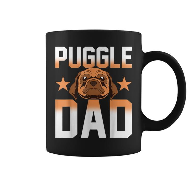 Mens Daddy Puggle Dad Dog Owner Dog Lover Pet Animal Puggle Coffee Mug