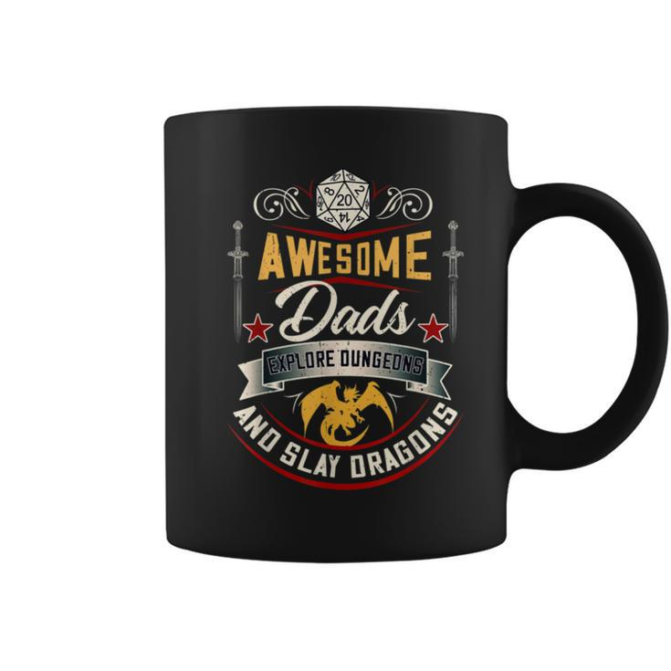 Mens Dads Explore Dungeons  Dad Dragons  Bnfrbt Coffee Mug