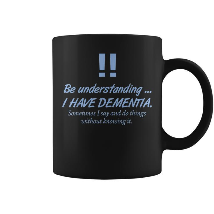 Mens Dementia Alzheimer Warrior Patients Brain Disorder Vintage  Coffee Mug