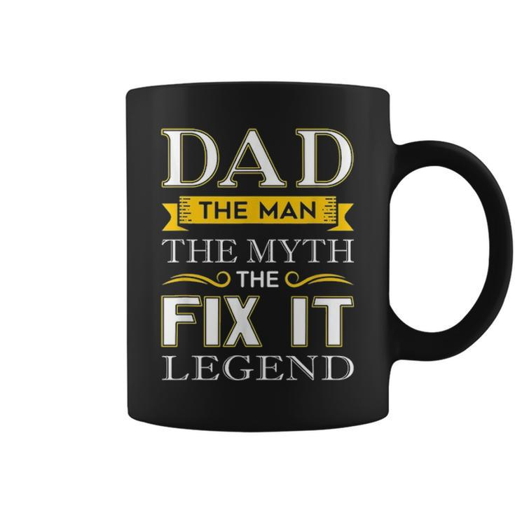 Mens Mr Fix It Dad Gifts Handy Man Dad Fathers Day Gift Coffee Mug