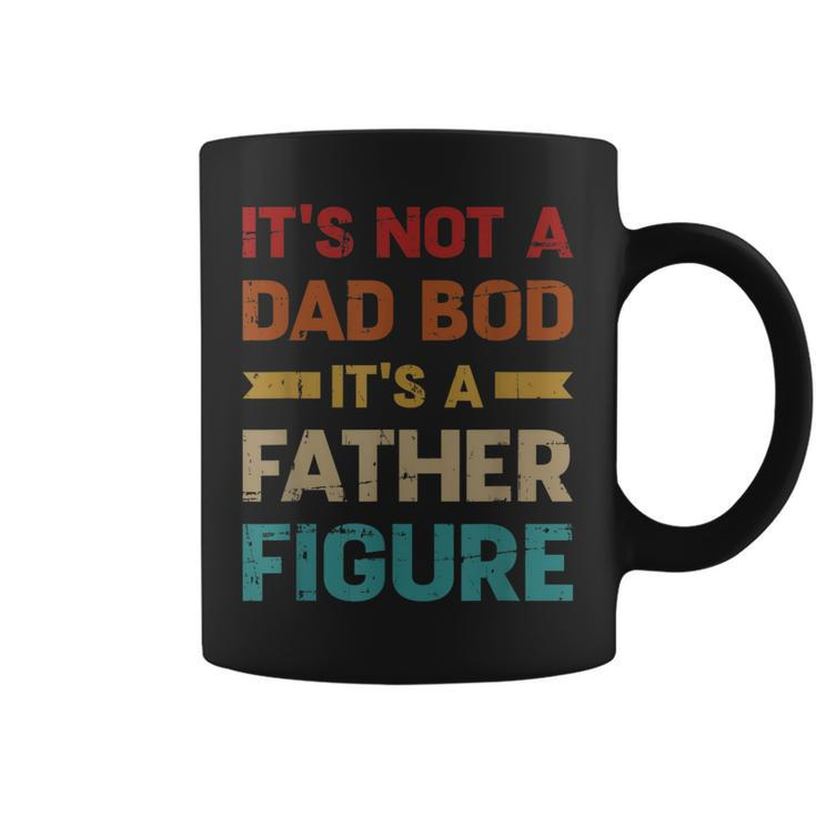 Mens Not A Dad Bod Father Vintage For Fathers Day  Coffee Mug